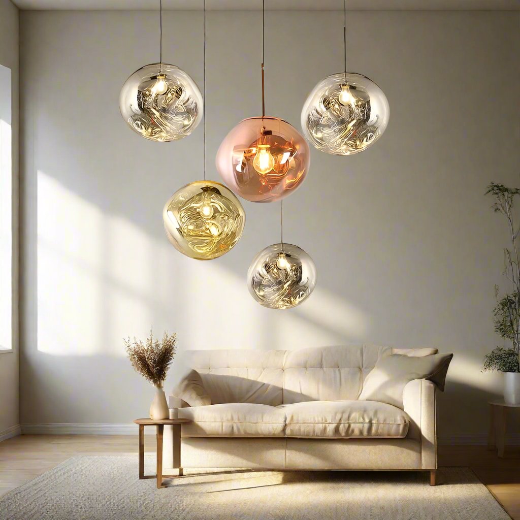 Pendant Light Lava Glass Lighting